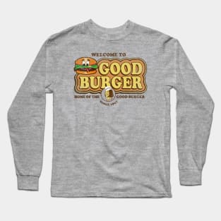 Welcome to Good Burger Worn Out Long Sleeve T-Shirt